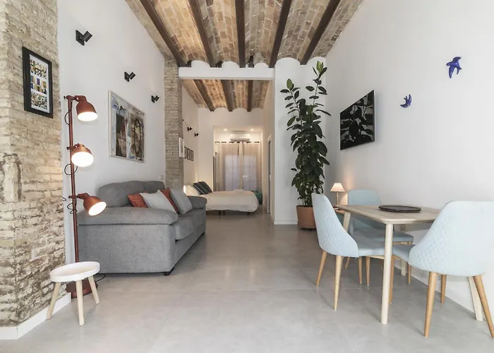 Cozy Studio With Terrace In Ruzafa By Invalencia Valencia